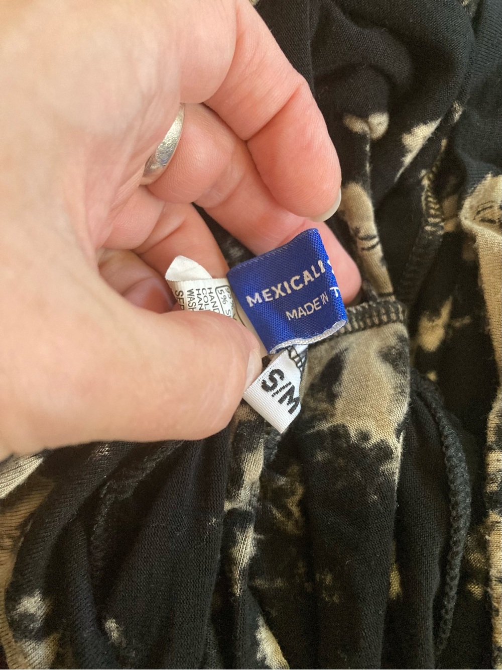 Mexicali Blues Mudmee Tie Dye Skort, S/M - Picture 7 of 8